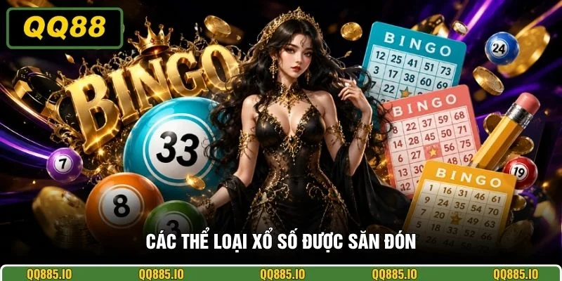 Các thể loại xổ số được săn đón